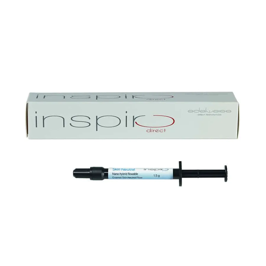 INSPIRO Direct, Рідкий композит Емаль Neutral, шприц 1,5г - 5733, Додаткові шприци Inspiro, Емаль Рідкий композит Inspiro, Стоматологічні матеріали, фото, купити