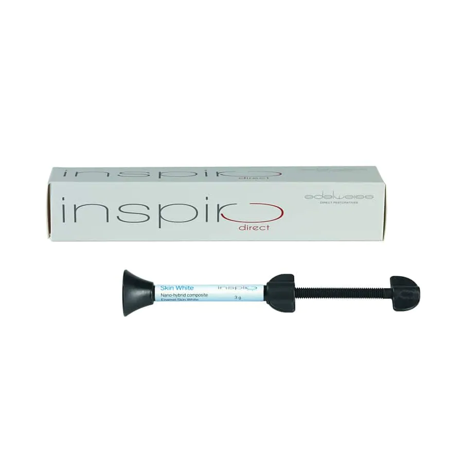 INSPIRO Direct, Емаль White, шприц 3г - 5740, Додаткові шприци Inspiro, Емаль Inspiro, Стоматологічні матеріали, фото, купити