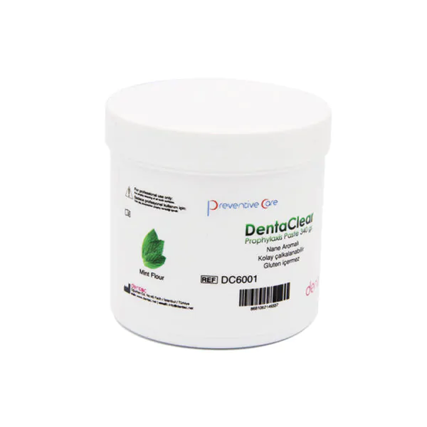 Профілактична паста для очищення та поліровки DentaClear Paste - 7036, Допоміжні матеріали для реставрації, Стоматологічний матеріал Dentac, фото, купити