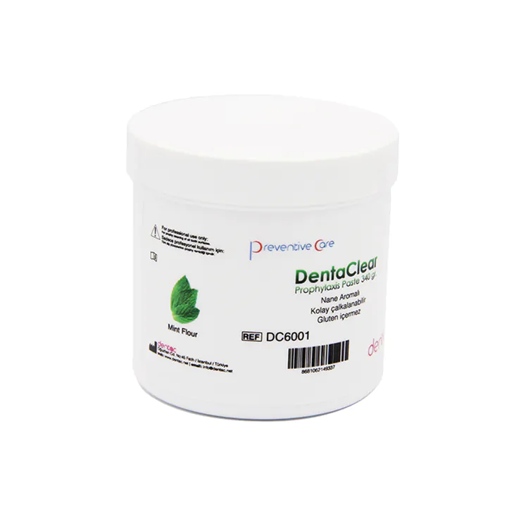 Профілактична паста для очищення та поліровки DentaClear Paste - 7036, Допоміжні матеріали для реставрації, Стоматологічний матеріал Dentac, фото, купити
