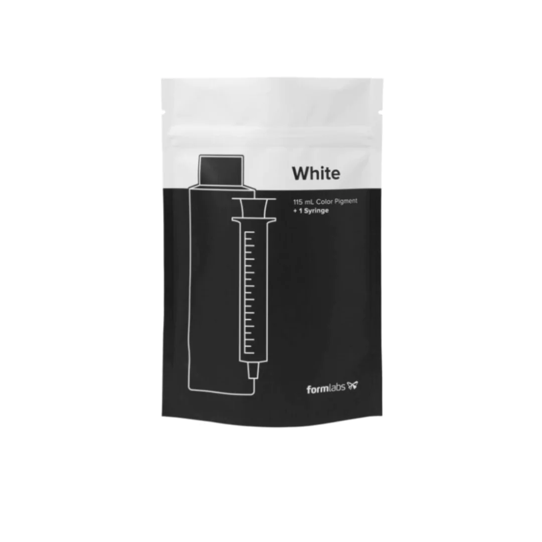 Кольоровий пігмент для смол White - 7792, Картриджі для стоматологічних хірургічних шаблонів, Кольоровий пігмент для смол, Стоматологічні установки, фото, купити