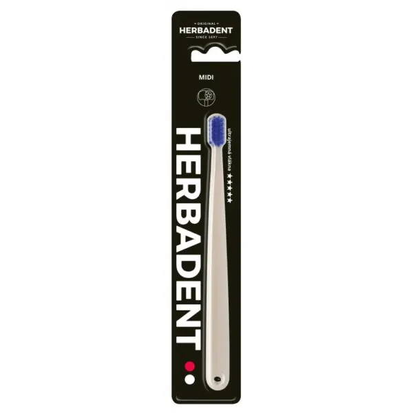Зубна щітка Herbadent MIDI ultrasoft - 8560, Ultrasoft, Гігієна ротової порожнини, Засоби догляду за ротовою порожниною, Зубні Щітки, Зубні щітки та насадки, фото, купити