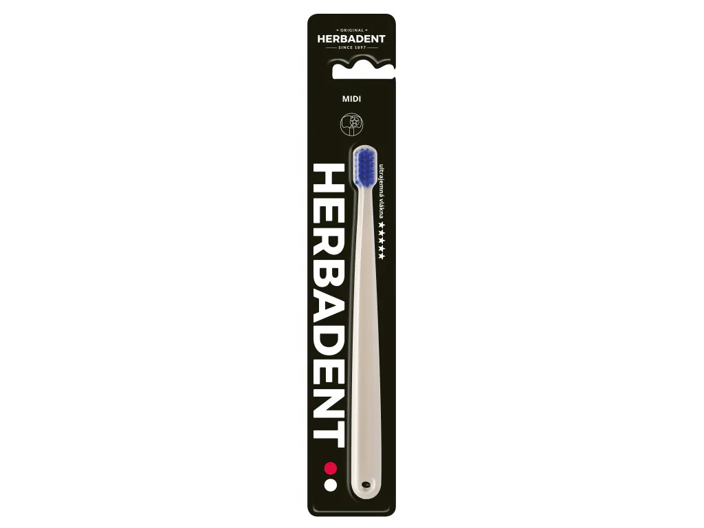 Зубна щітка Herbadent MIDI ultrasoft - 8560, Ultrasoft, Гігієна ротової порожнини, Засоби догляду за ротовою порожниною, Зубні Щітки, Зубні щітки та насадки, фото, купити