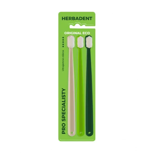 Зубна щітка Herbadent ULTRASOFT/ультрам’яка 3шт. - 8548, Soft, Гігієна ротової порожнини, Засоби догляду за ротовою порожниною, Зубні Щітки, фото, купити