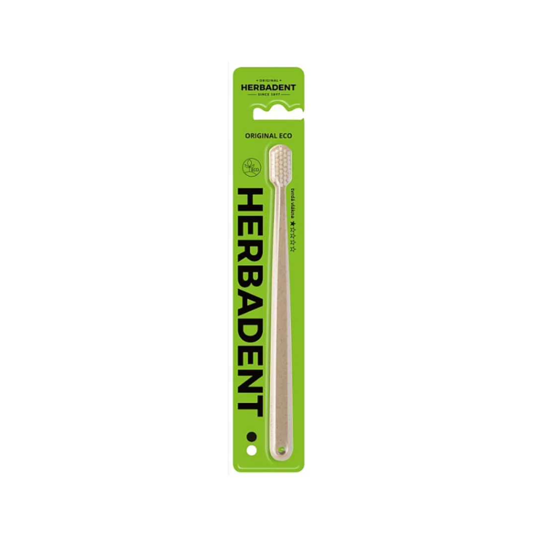 Зубна щітка Herbadent MEDIUM/середня - 8540, Засоби догляду за ротовою порожниною, Гігієна ротової порожнини, Зубні Щітки, Зубні щітки Hard / Жорсткі, фото, купити